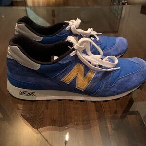 New Balance M1300 Classic ENCAP Made in USA Limited Edition Blue Suede Sneakers